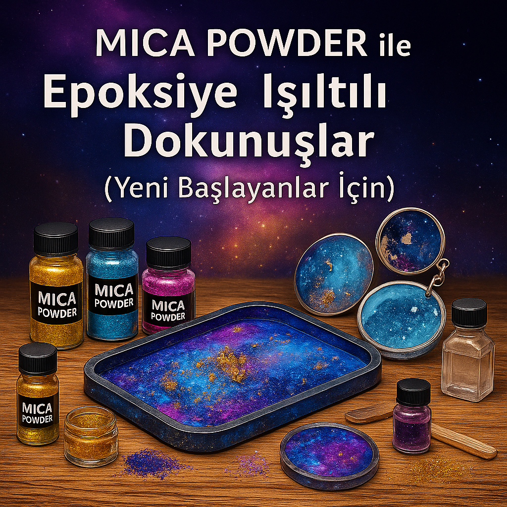 Mica Powder Kullanarak Işıltılı Efektler Yaratma