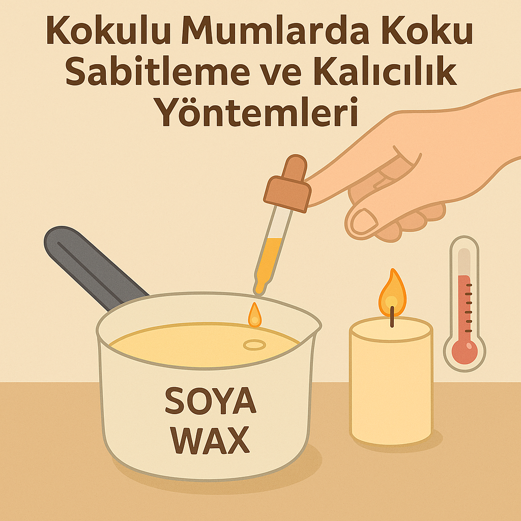 Kokulu Mumlarda Koku Sabitleme ve Kalıcılık Yöntemleri