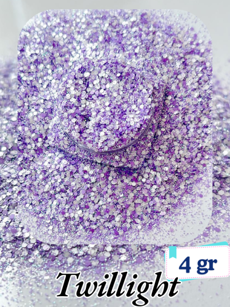 Epoksi- Mum-Makyaj-Tırnak-Sabun Simi Pulu Twilight 4 gr