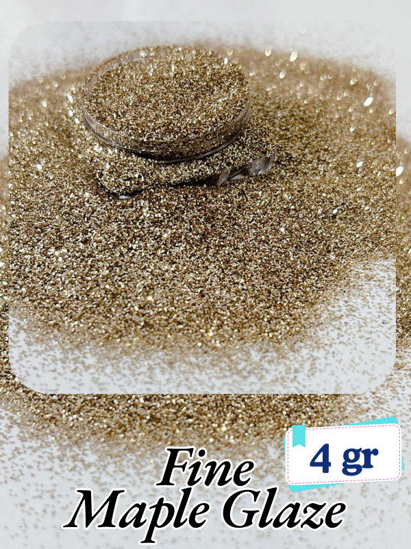 Epoksi- Mum-Makyaj-Tırnak-Sabun Simi Pulu Fine Maple Glaze 4 gr