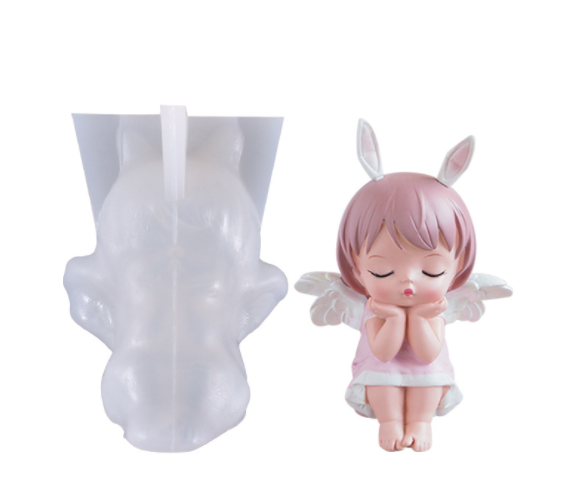 Epoksi Mum Melek Kalıbı