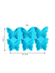 Epoksi 6 lı Kelebek Anahtarlık Kalıbı