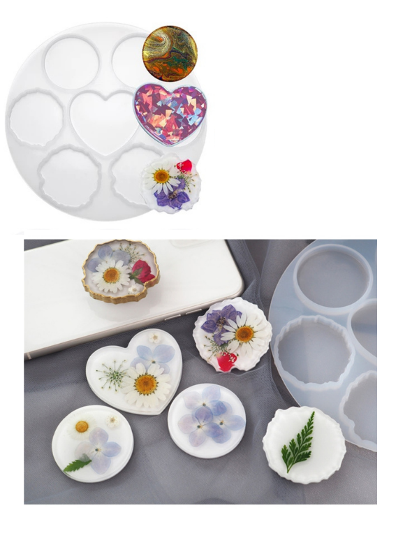 Epoksi Çoklu Magnet Silikon Kalıbı