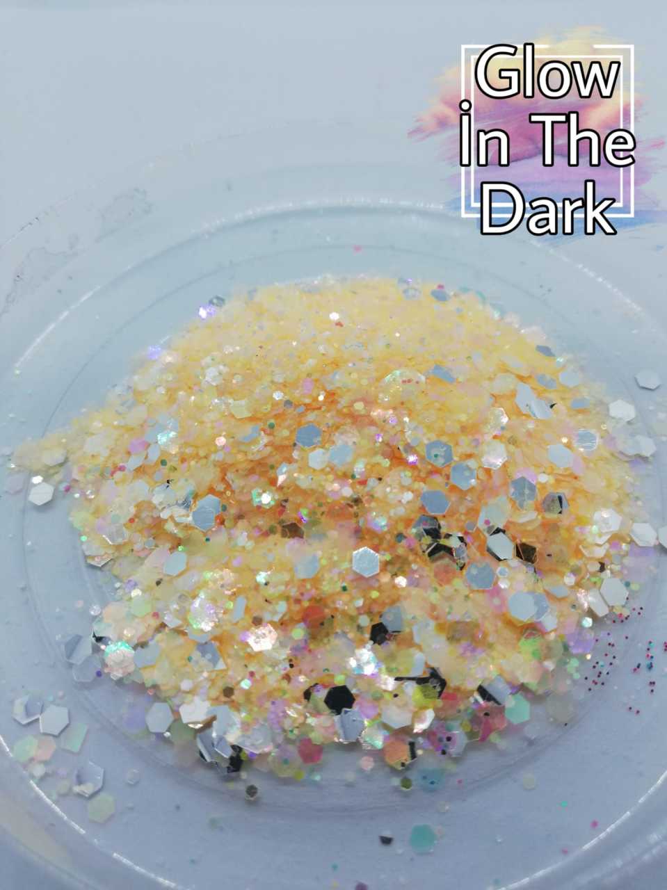 Epoksi Chunky Glitters Sweet Orange 4 gr