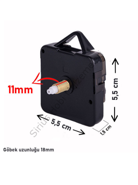 Saat Mekanizması Seti