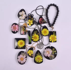 Epoksi Çoklu Kolye Anahtarlık Silikon Kalıbı