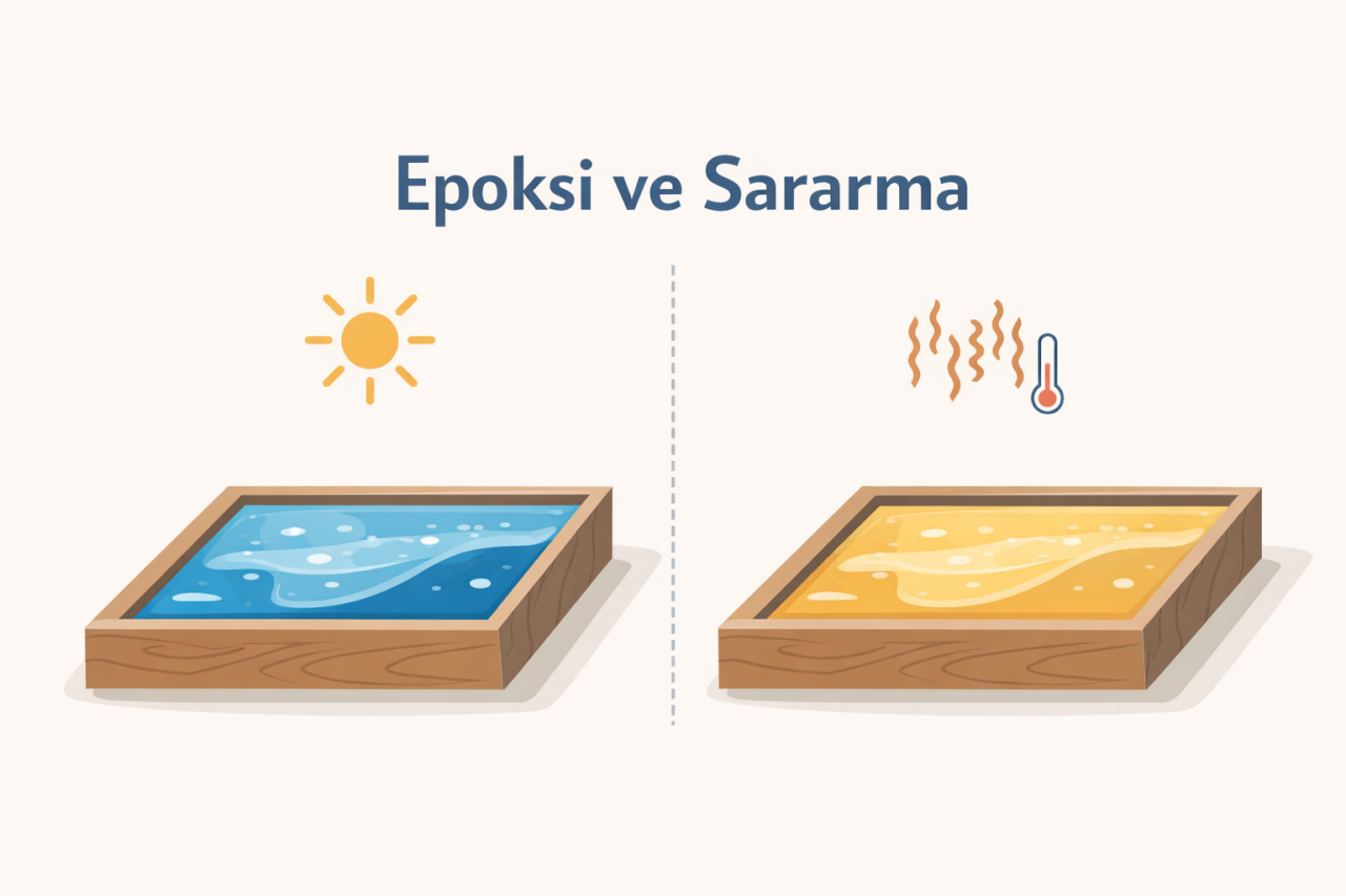 Epoksi Reçine Sararma Yapar mı? Sararmayı Etkileyen Faktörler
