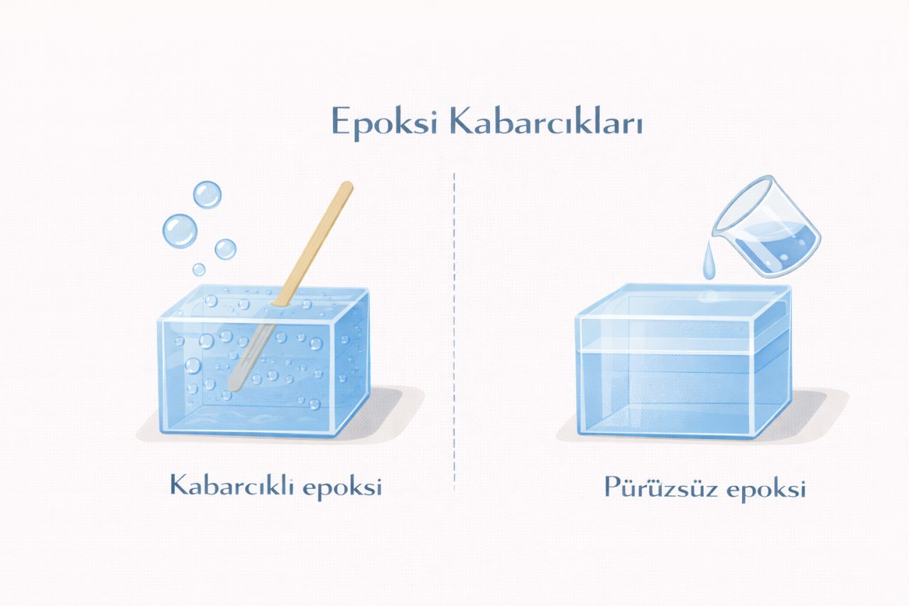 Epoksi Reçinede Kabarcık Oluşumunun Gerçek Nedenleri