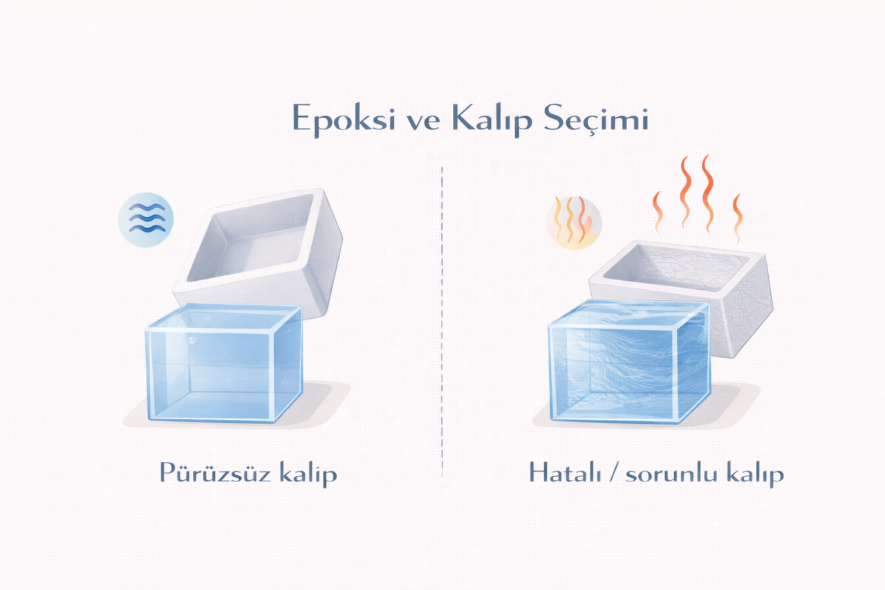 Epoksi Dökümünde Kalıp Seçimi Sonucu Nasıl Etkiler?
