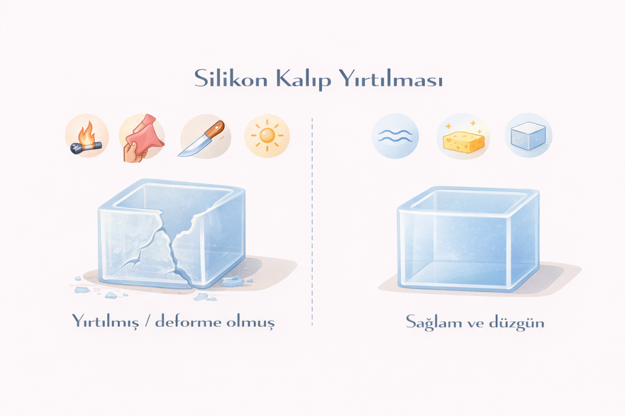 Silikon Kalıplar Neden Yırtılır? Kalıp Ömrünü Kısaltan Gerçek Nedenler