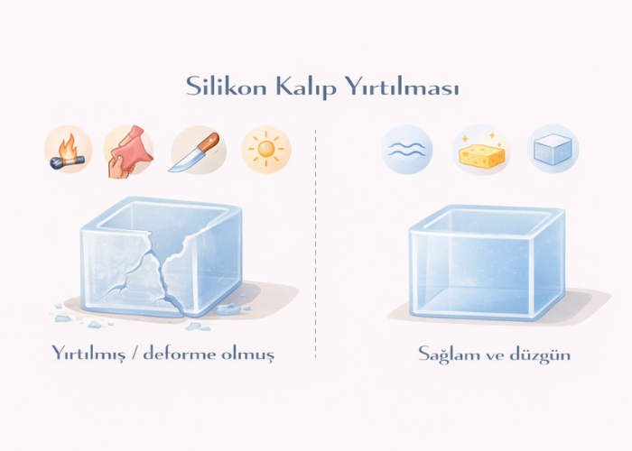 Silikon Kalıplar Neden Yırtılır? Kalıp Ömrünü Kısaltan Gerçek Nedenler