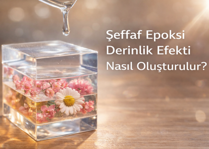 Şeffaf Epoksi ile Derinlik Efekti Nasıl Oluşturulur?