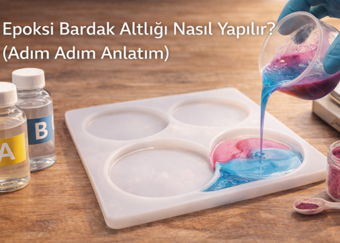 Epoksi Bardak Altlığı Nasıl Yapılır? (Adım Adım Anlatım)