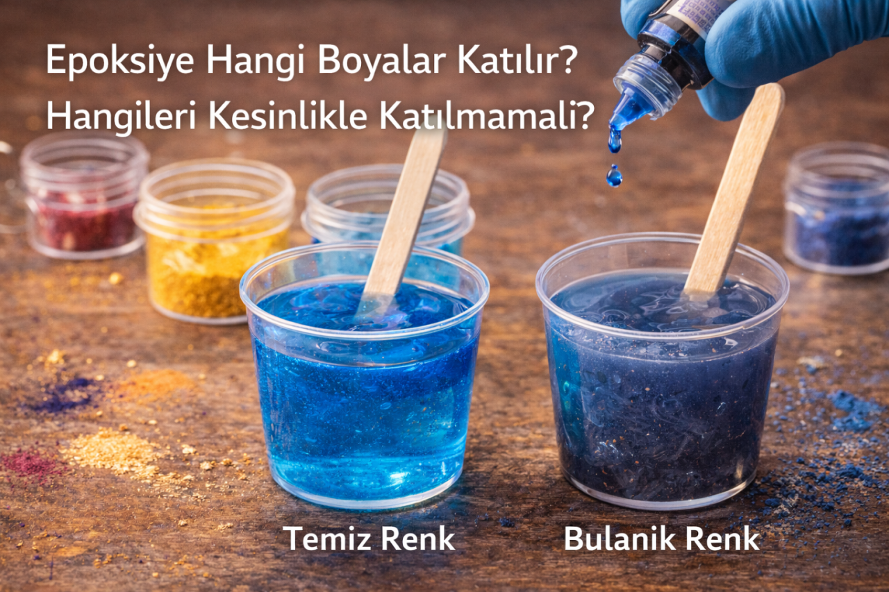 Epoksi ile Kusursuz Renk Karışımı Nasıl Yapılır? Başlangıç Seviyesi Rehberi