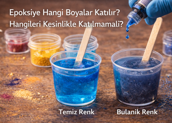 Epoksi ile Kusursuz Renk Karışımı Nasıl Yapılır? Başlangıç Seviyesi Rehberi