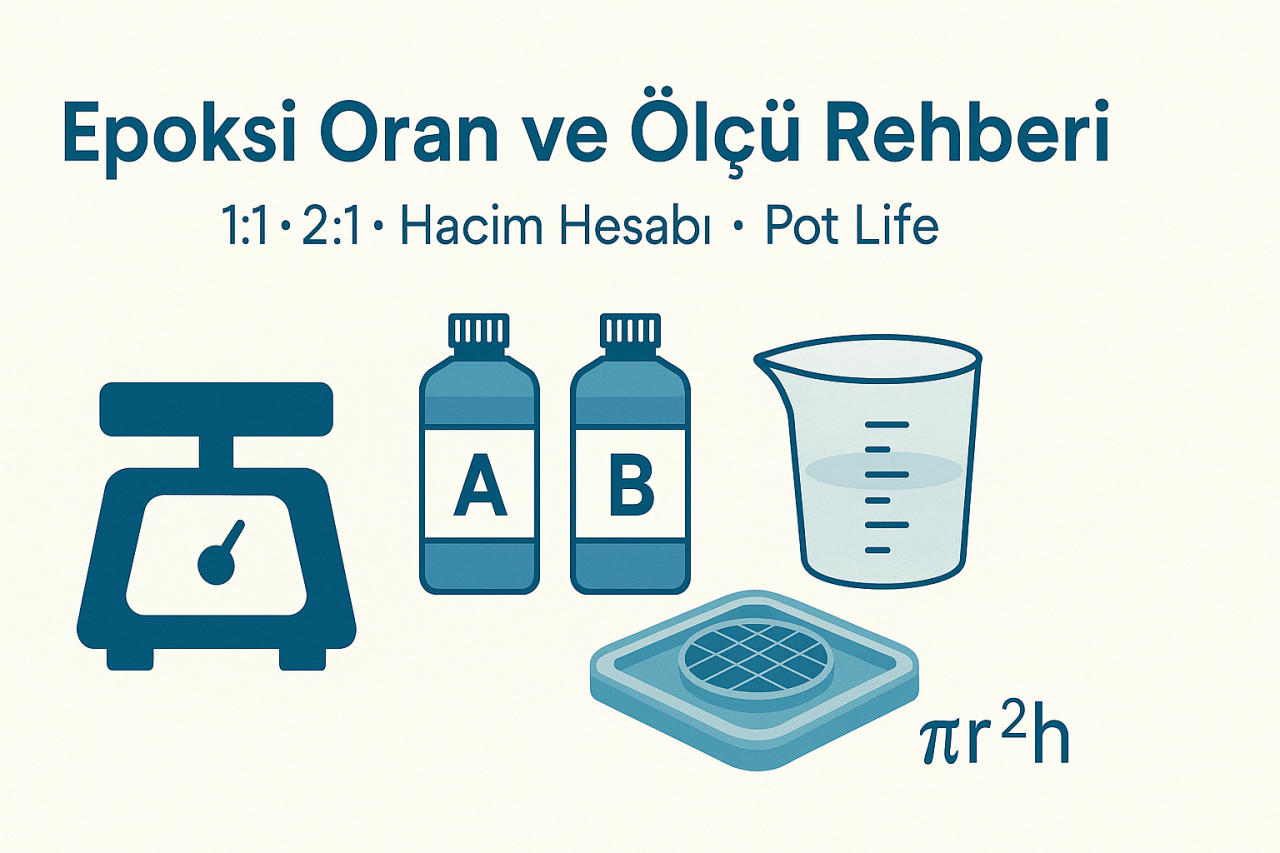 Epoksi Oran ve Ölçü Rehberi: Hataları Sıfırla