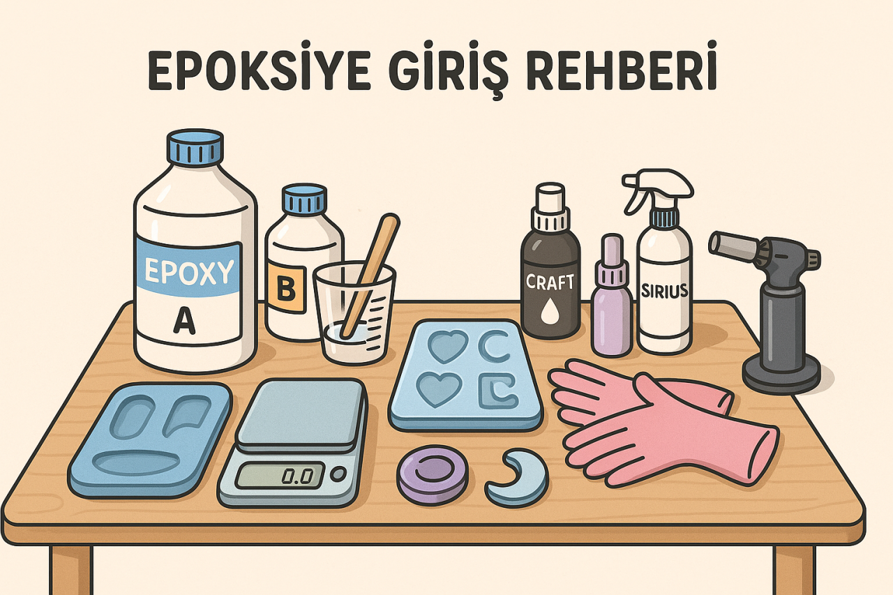 Epoksiye Giriş Rehberi (Bölüm 1) – Temel Bilgiler ve Malzeme Seçimi