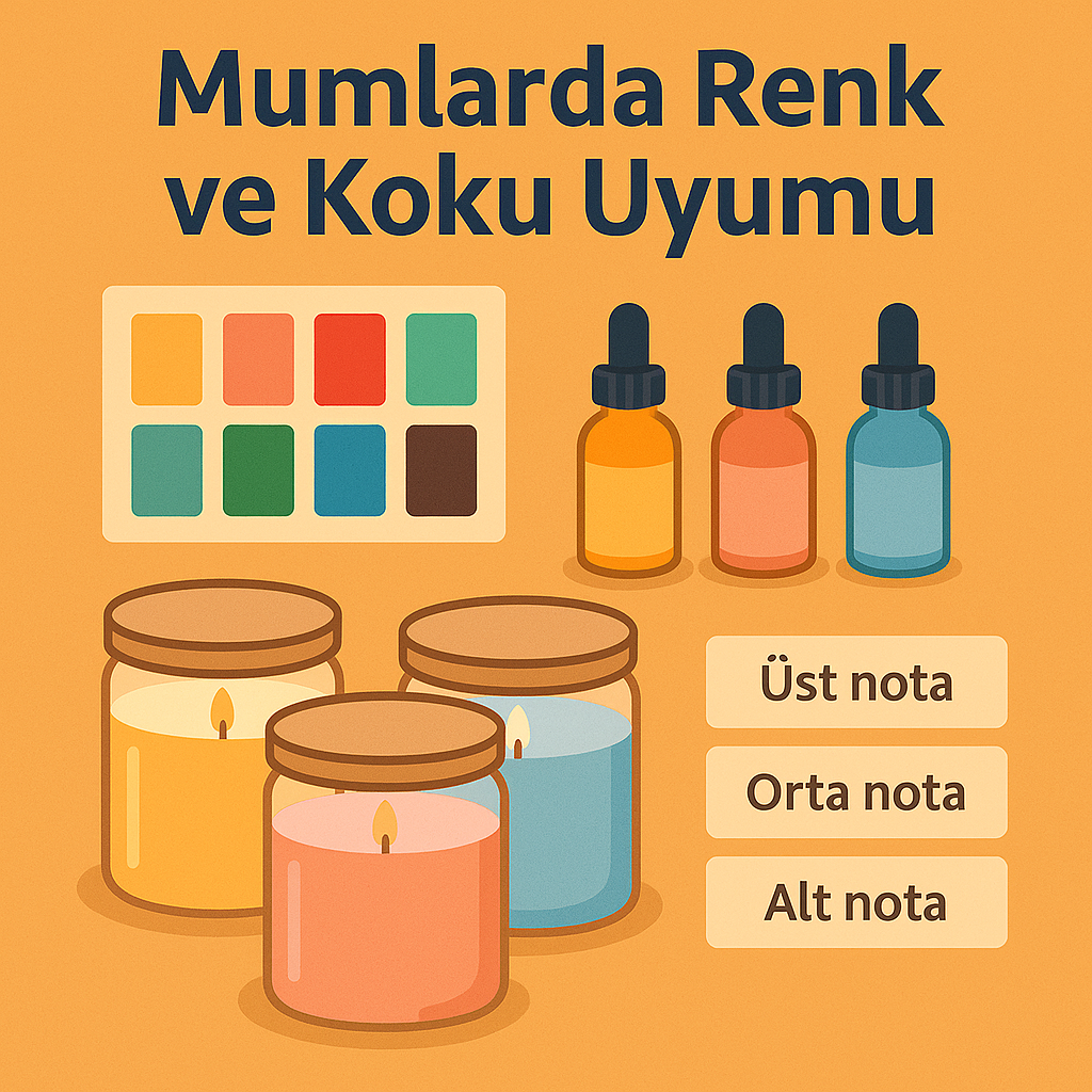 Mumlarda Renk ve Koku Uyumu – Profesyonel Görünümün Sırrı
