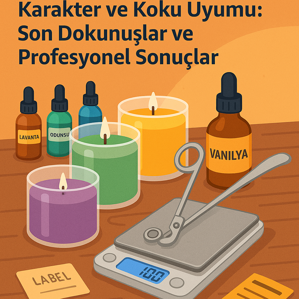 Mum Yapımında Karakter ve Koku Uyumu: Son Dokunuşlarla Profesyonel Sonuçlar