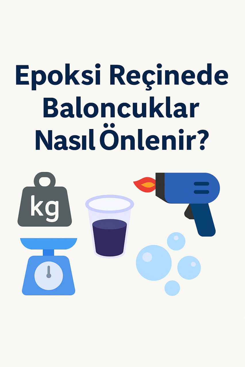 Epoksi Dökümlerde Baloncuk Sorununa Bilimsel Çözümler