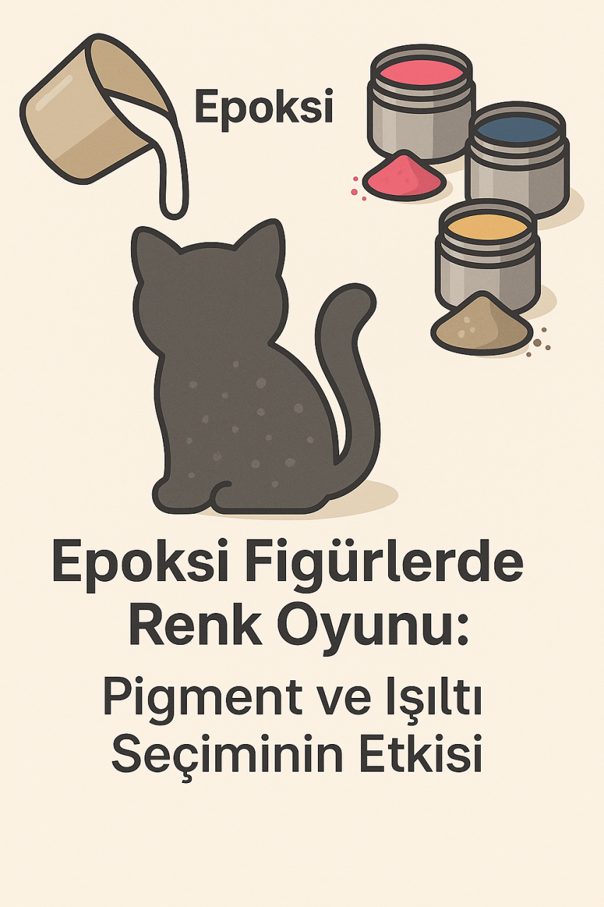 Epoksi Figürlerde Renk Oyunu: Pigment ve Işıltı Seçiminin Etkisi