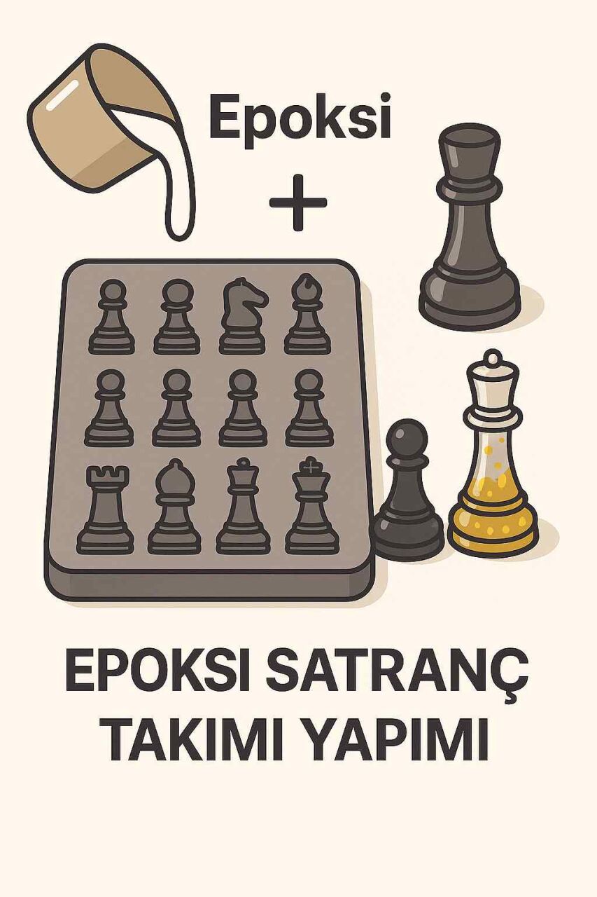 Epoksi Satranç Takımı Yapımı: Premium & Kişiye Özel Tasarım Rehberi