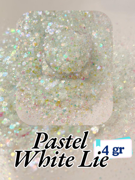 Epoksi- Mum-Makyaj-Tırnak-Sabun Simi Pulu Pastel White Lie 4 gr