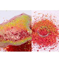 Epoksi Chunky Glitters Chameleon Dragon 4 Gram