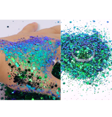 Epoksi Chunky Glitters Chameleon DragonTears 4 gram