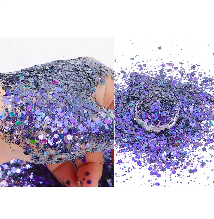 Epoksi Chunky Glitters Chameleon Night Dream 4 Gram