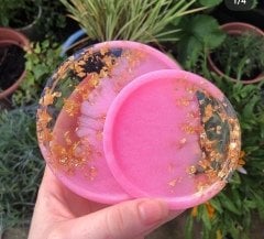 Epoksi Bardak Altlıgı Kalıbı 8 cm