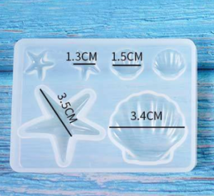 Epoksi Deniz yıldızı Midye Kalıbı