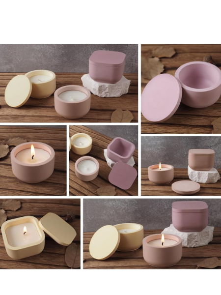 Epoksi Reçine Alçı Mum Kapaklı Kutu Kalıpları