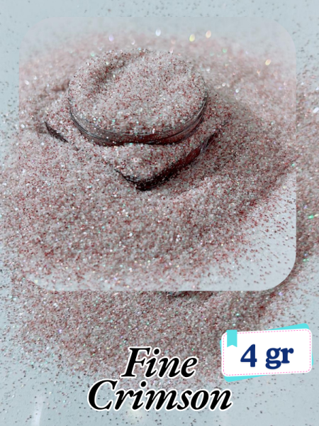 Epoksi- Mum-Makyaj-Tırnak-Sabun Simi Pulu Fine Chrimson 4 gr