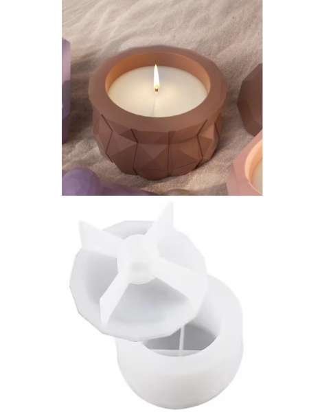 Epoksi Alçı Mum Kutusu Kalıpları