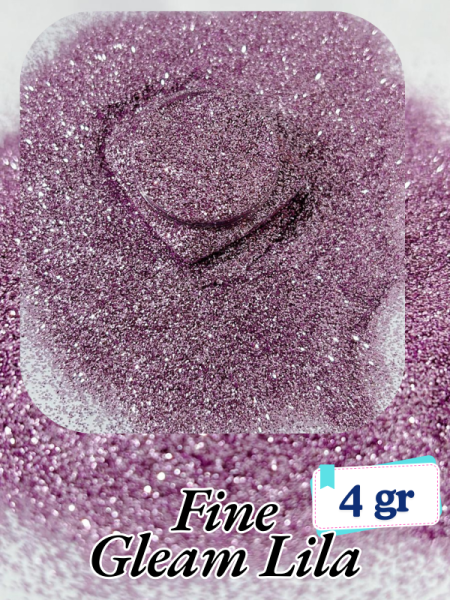 Epoksi- Mum-Makyaj-Tırnak-Sabun Simi Pulu Fine Gleam Lila 4 gr