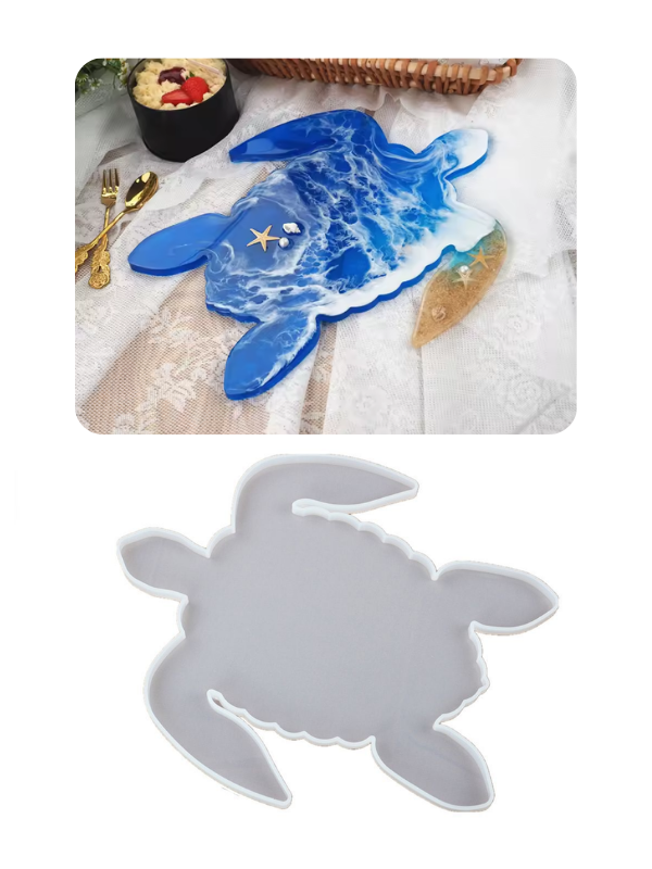 Epoksi Kaplumbağa Sunumluk Kalıbı