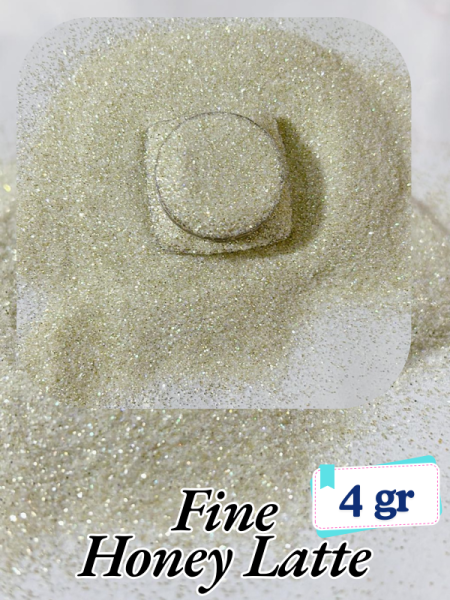 Epoksi- Mum-Makyaj-Tırnak-Sabun Simi Pulu Fine Honey Latte 4 gr