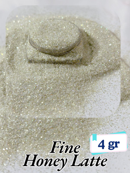 Epoksi- Mum-Makyaj-Tırnak-Sabun Simi Pulu Fine Honey Latte 4 gr