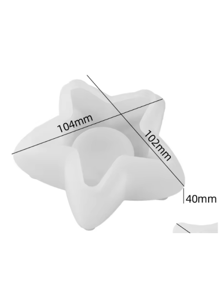 Epoksi Mum Alçı Modern Mumluk Kalıpları