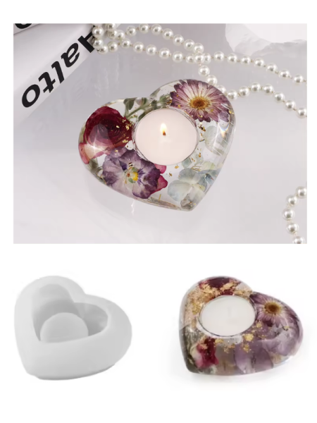 Epoksi Mum Alçı Modern Mumluk Kalıpları