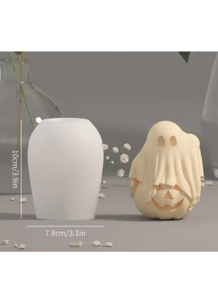 Epoksi Mum Alçı Sevimli Hayalet Kalıpları 1