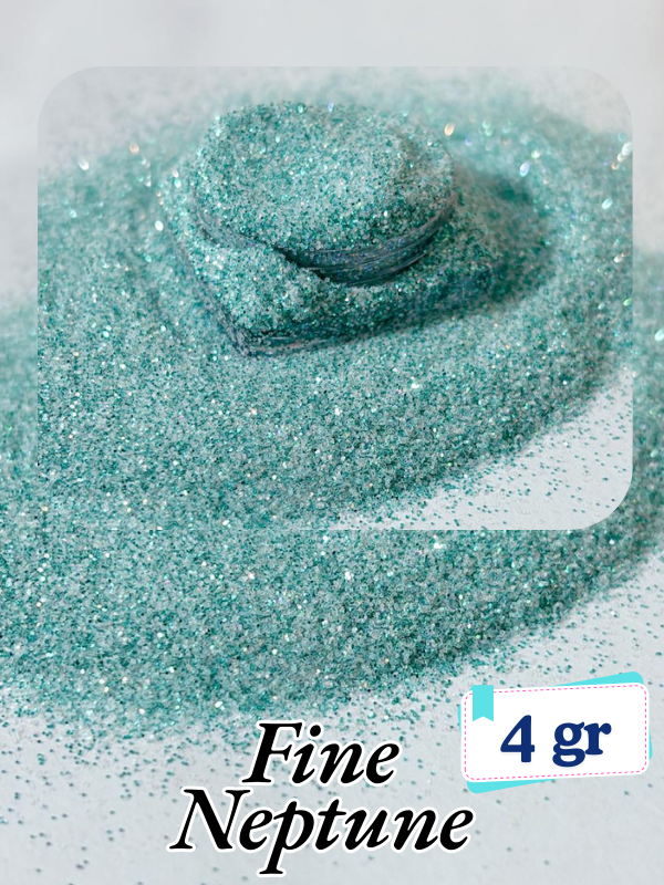 Epoksi- Mum-Makyaj-Tırnak-Sabun Simi Pulu Fine Neptune 4 gr