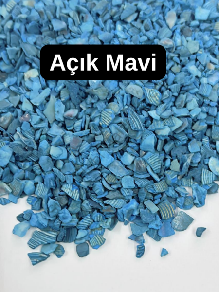 Epoksi Renkli Midye Kırıkları 100 gr