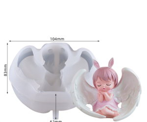 Epoksi Mum Melek Kalıbı