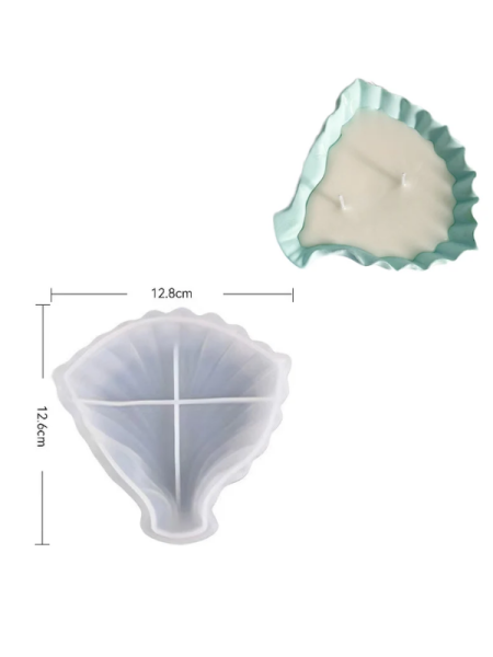 Epoksi Alçı Deniz Yıldızı Midye Mumluk Kase Tabak Silikon Kalıpları