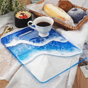 Epoksi Sunumluk Tepsi Kesme Tahtası Silikon Kalıbı