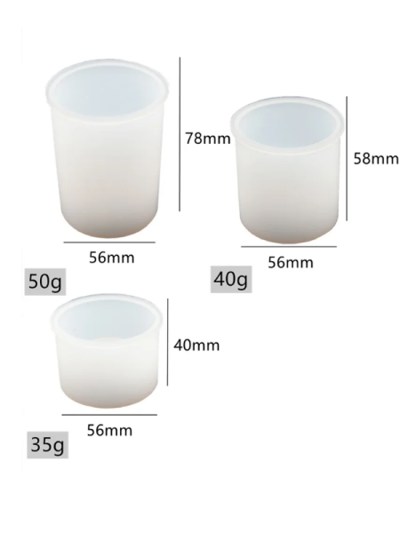 Epoksi Alçı Tasarım Trend Mumluk Kalıpları