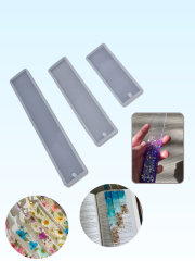 Epoksi Reçine Kitap Ayracı Kalıpları 1 Adet 3 adet Set (9.5-15-19.5cm)