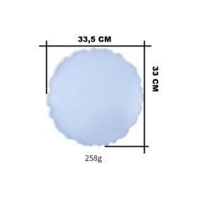 Epoksi 33.5cm Büyük Tepsi Kalıbı